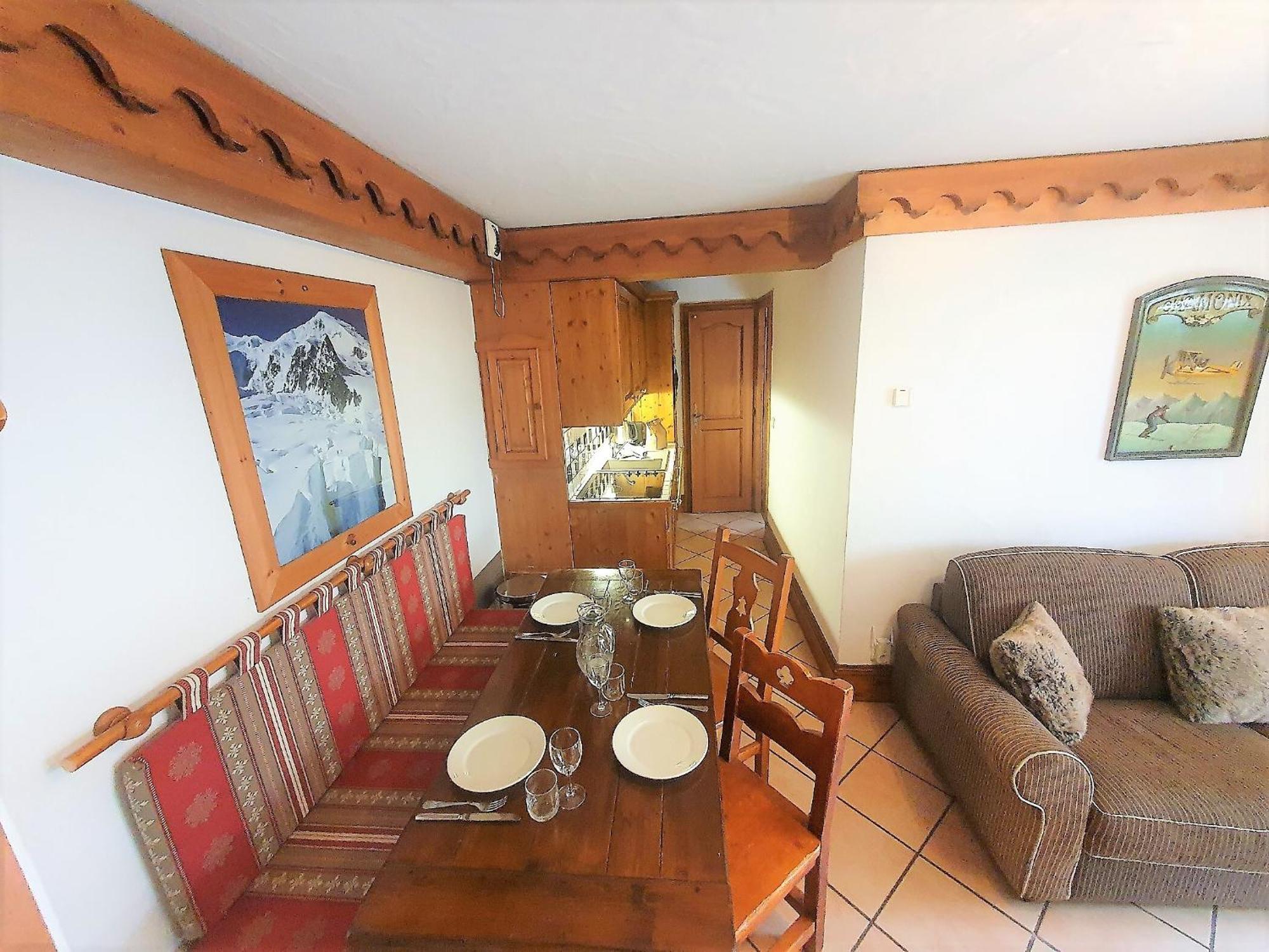 Appartement La Ginabelle Vue Montblanc 4 Personnes à Chamonix Extérieur photo